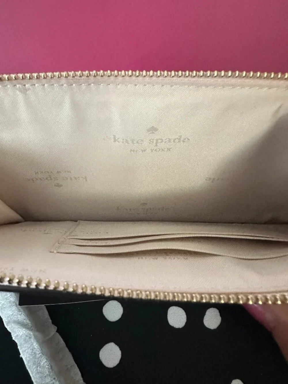 BNWT Kate Spade Lucy Wristlet Wallet Floral print
